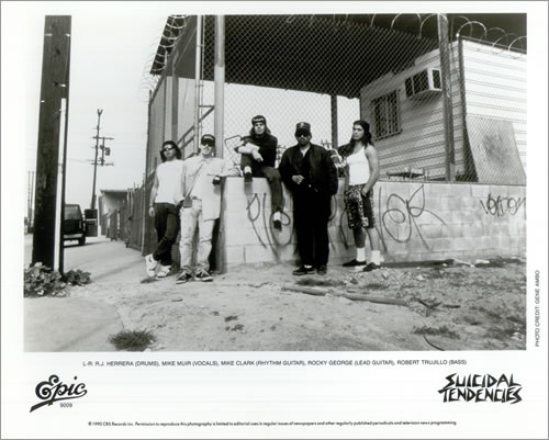 Suicidal Tendencies Lights Camera Revolution! US Promo media